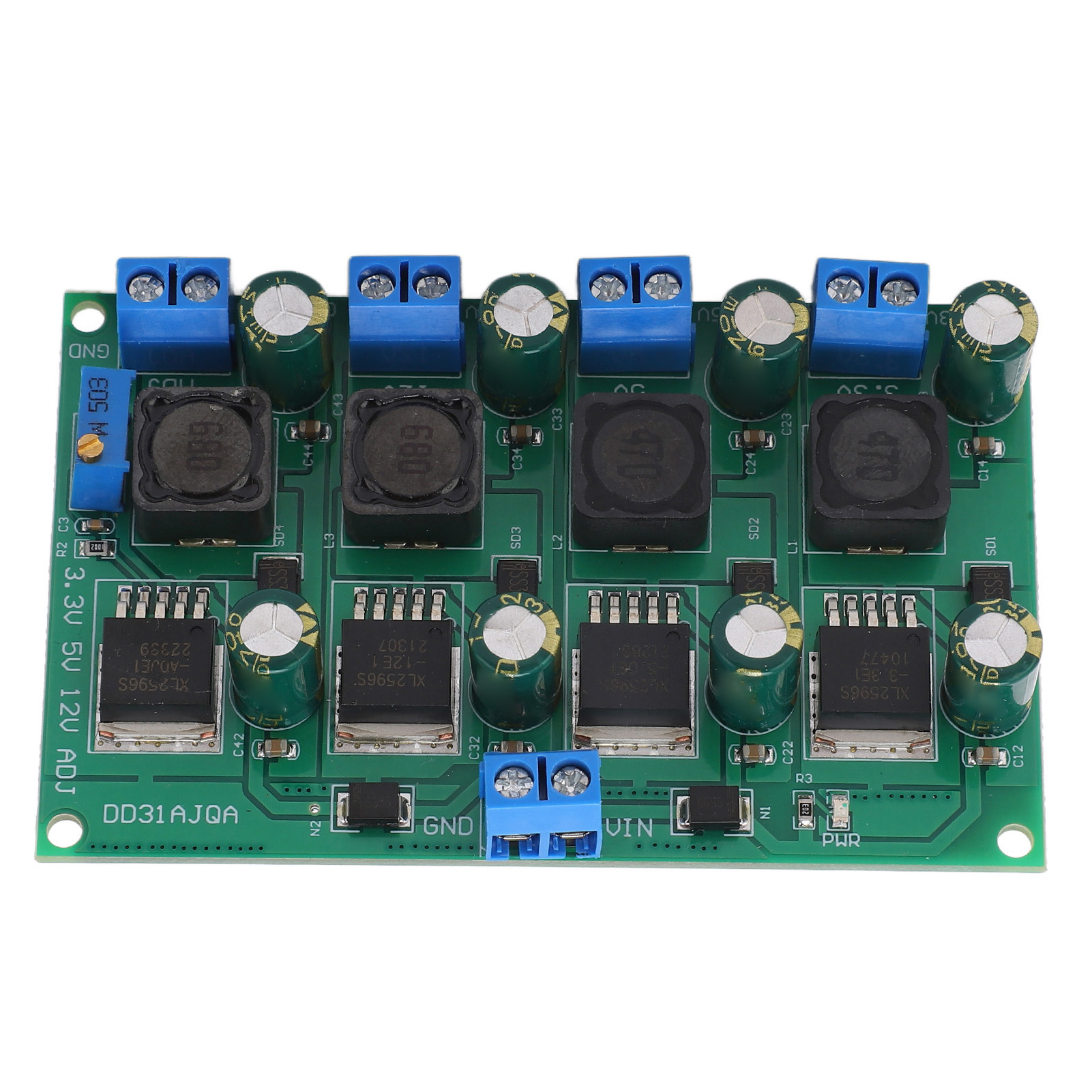 Buck Converter 3A Multi Channel 3.3V 5V 12V Adjustable Output Power ...