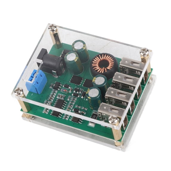 Buck Converter, Step Down Module, 4USB Module DC-DC for Mobile Power