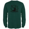 thumbnail image 1 of Buck Deer I Like Big Racks Funny Pun Mens Long Sleeve T Shirt Forest Green X-LG, 1 of 1