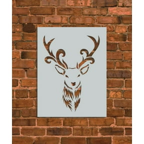 Buck Deer Stencil