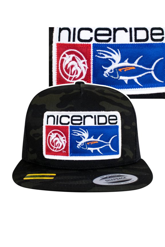 "Buck-Eye Combo Patch" Unisex Snapback Trucker Hat