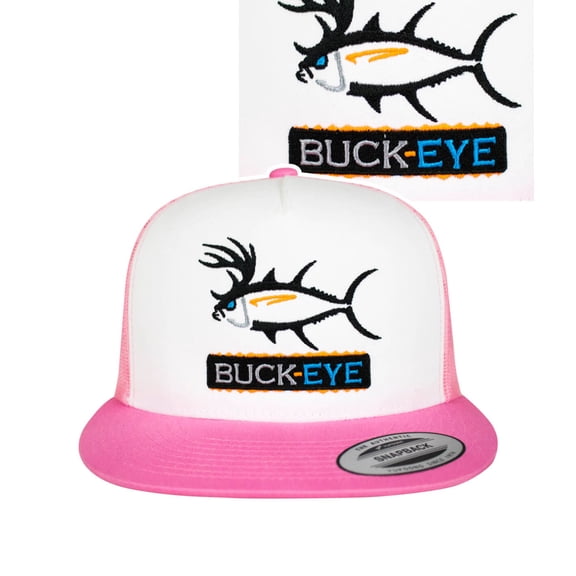 "Buck-Eye Pill" Unisex Snapback Trucker Hat