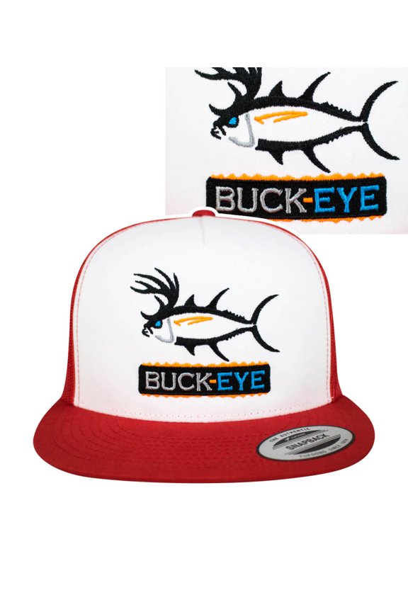 "Buck-Eye Pill" Unisex Snapback Trucker Hat