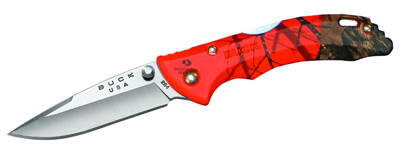 Buck Folding Blade 0284CMS9-C Bantam, Mossy Oak Orange Camo