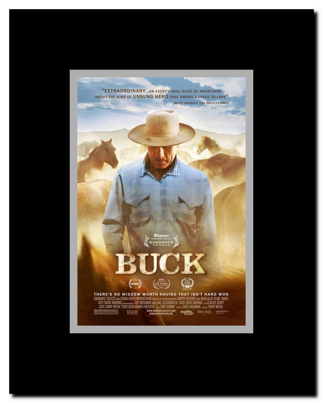 Buck Framed Movie Poster
