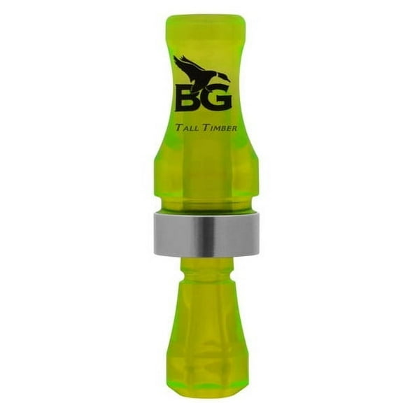 Buck Gardner Tall Timber Single Reed Duck Call - Fluorescent Green