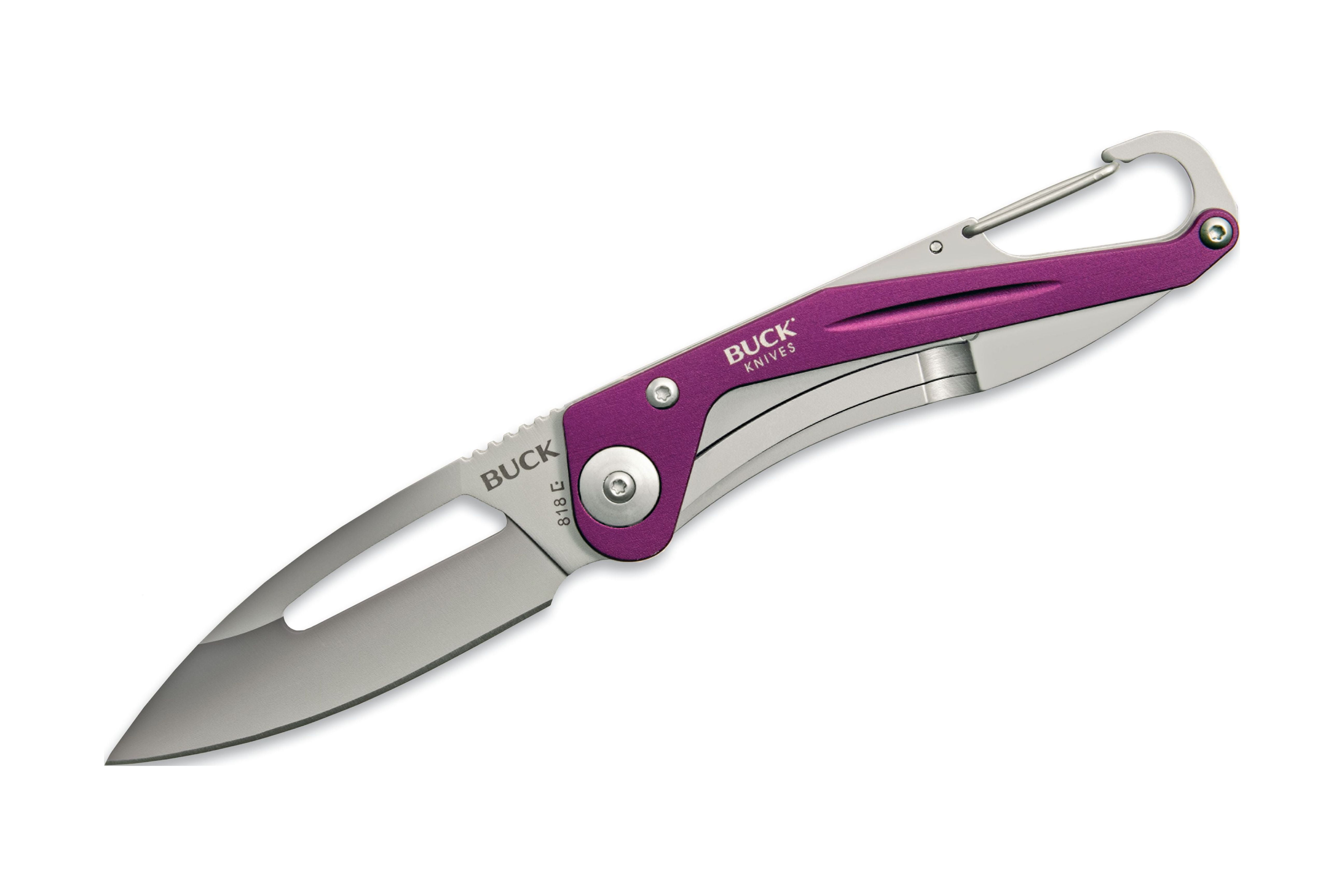 Buck Knives 0818 Apex Folding Knife, Carabiner Bottle Opener