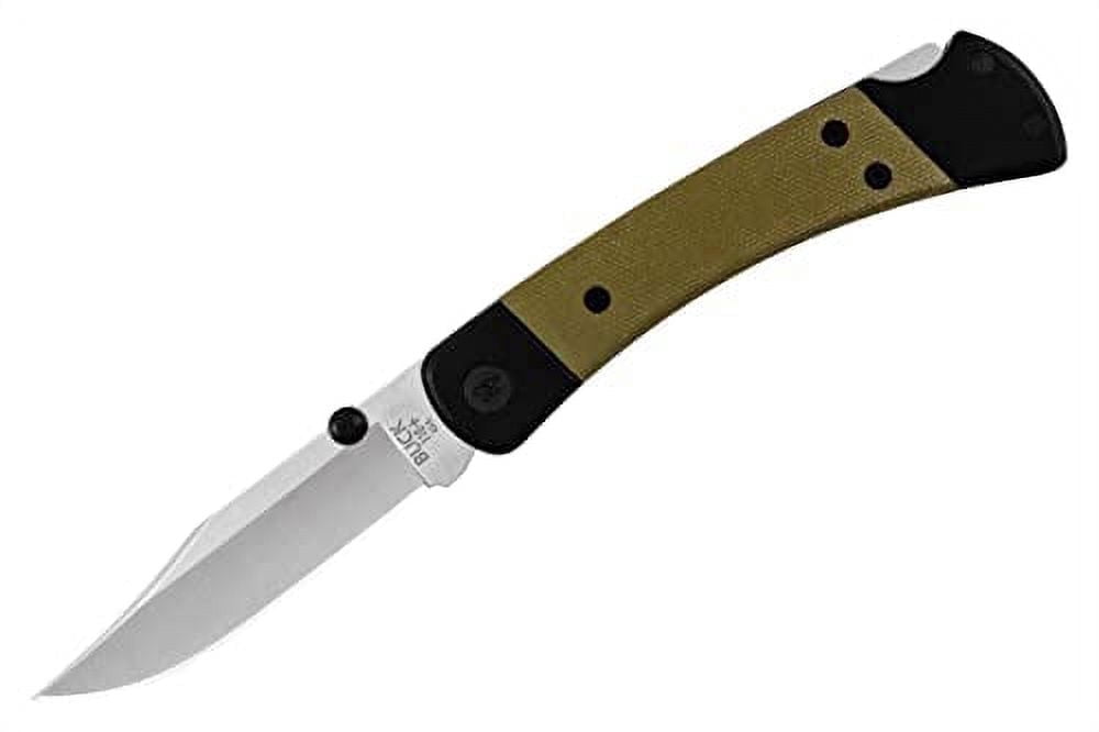 Buck Knives 110 Folding Hunter Sport EDC Knife, 3-3/4” Pocket Knife Blade, 4.6 oz
