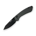 thumbnail image 1 of Buck Knives 743 Mini Sovereign Button Lock Pocket Knife, Carbon Fiber, 1 of 5