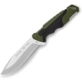 thumbnail image 1 of Buck Knives 658 Small Pursuit Hunting Knife, 3-3/4" Fixed Blade, Nylon Handle, Green, 3.3 oz, 1 of 8