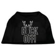 thumbnail image 1 of Buck Off Screen Print Dog Shirt, Black - Extra Large 16, 1 of 1