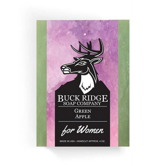Buck Ridge Soap Green Apple Handmade Soap
