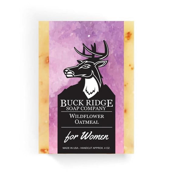 Buck Ridge Soap Wildflowers & Oatmeal Handmade Soap