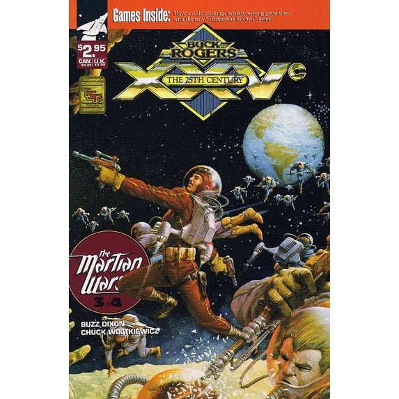 Buck Rogers Comics Module #9 VF ; TSR Comic Book