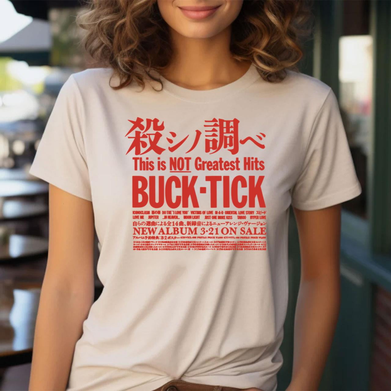 Buck-Tick Tee-Shirt, This is Not Greatest Hits, Softstyle
