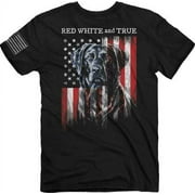 Buck Wear T-shirt red White - & True Black Xx-large