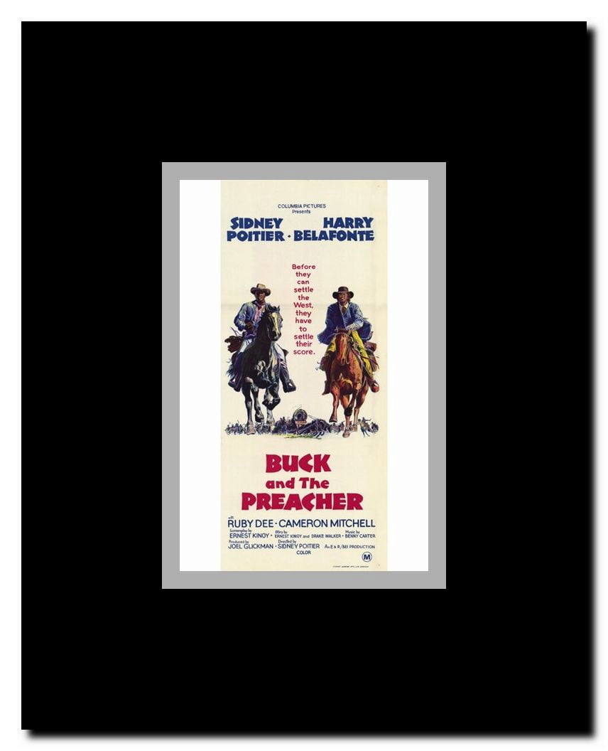Buck and the Preacher Framed Movie Poster