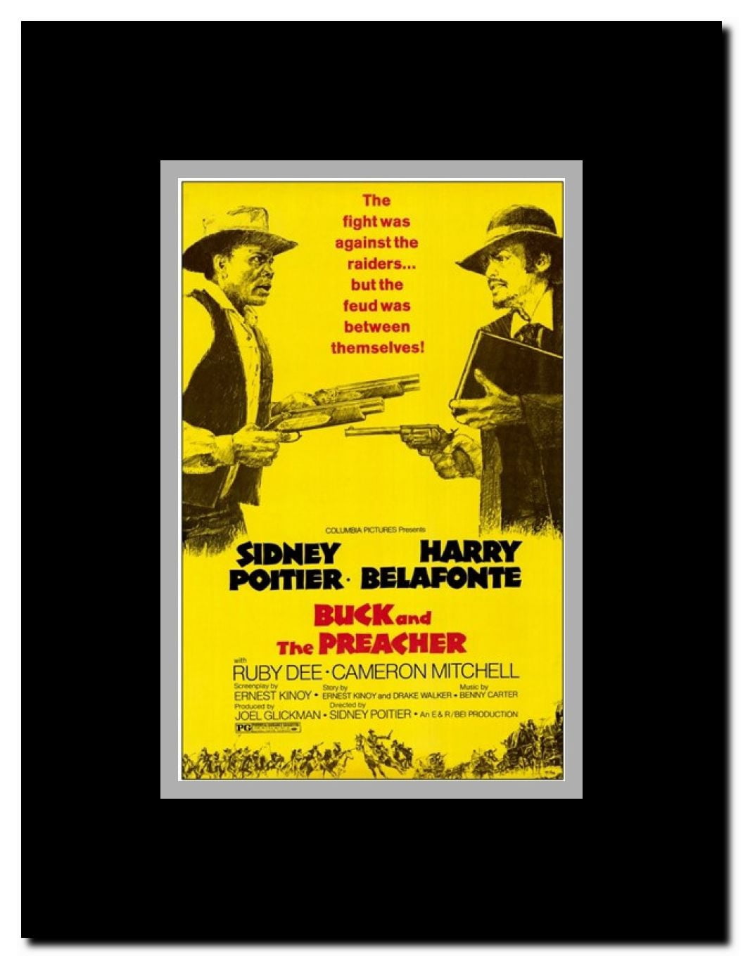 Buck and the Preacher Framed Movie Poster