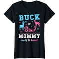 thumbnail image 1 of Buck or Doe? Mommy Gender Reveal - Pink or Blue T-Shirt, 1 of 2