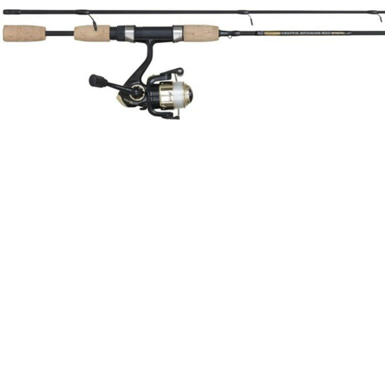 Buck's Graphite 6 ft. Spinning Rod Crappie Combo by B'n'M Pole