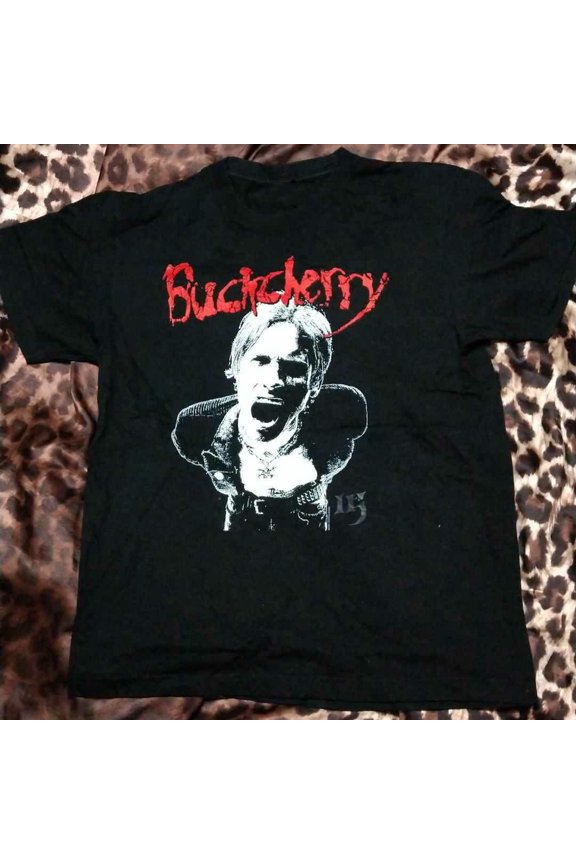 Buckcherry Band Gift For Fans Black T-Shirt Cotton S-5XL BO1209