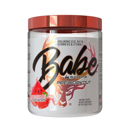 Bucked Up Babe Pre-Workout Powder, Watermelon Splash, 30 Servings
