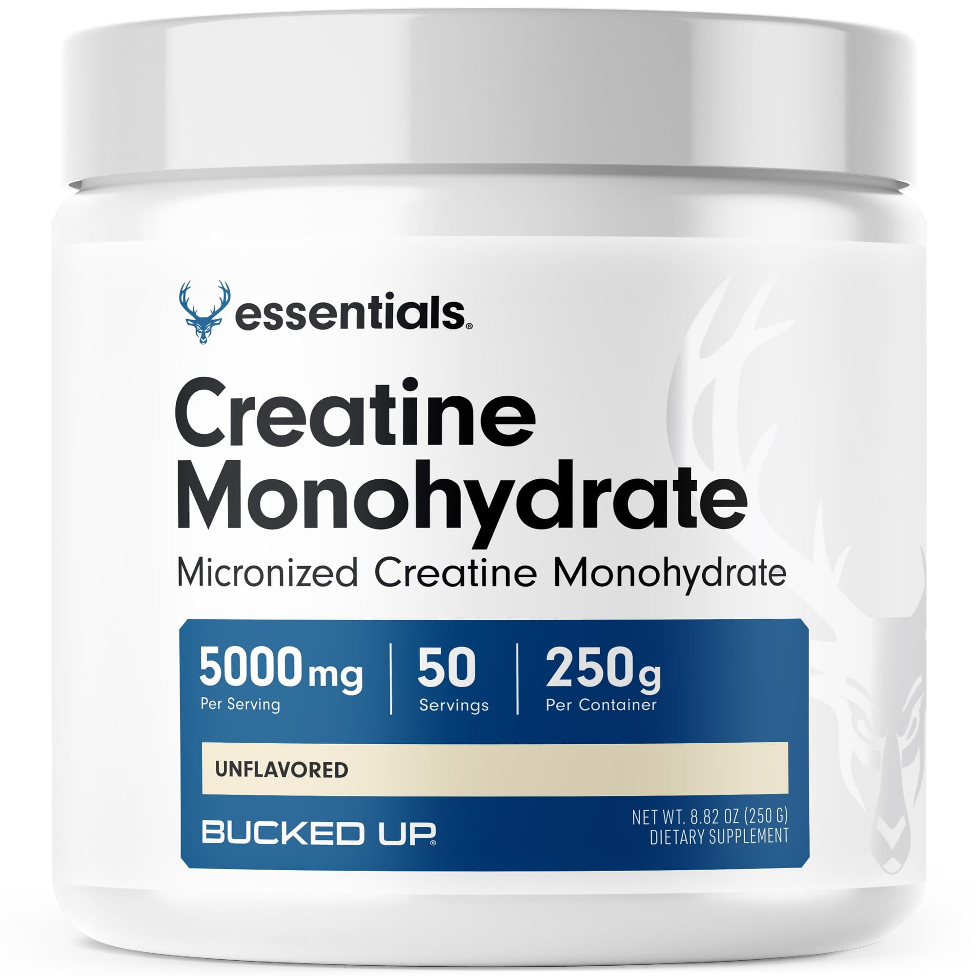 Unflavored Micronized Creatine Monohydrate Powder for Muscle Gain