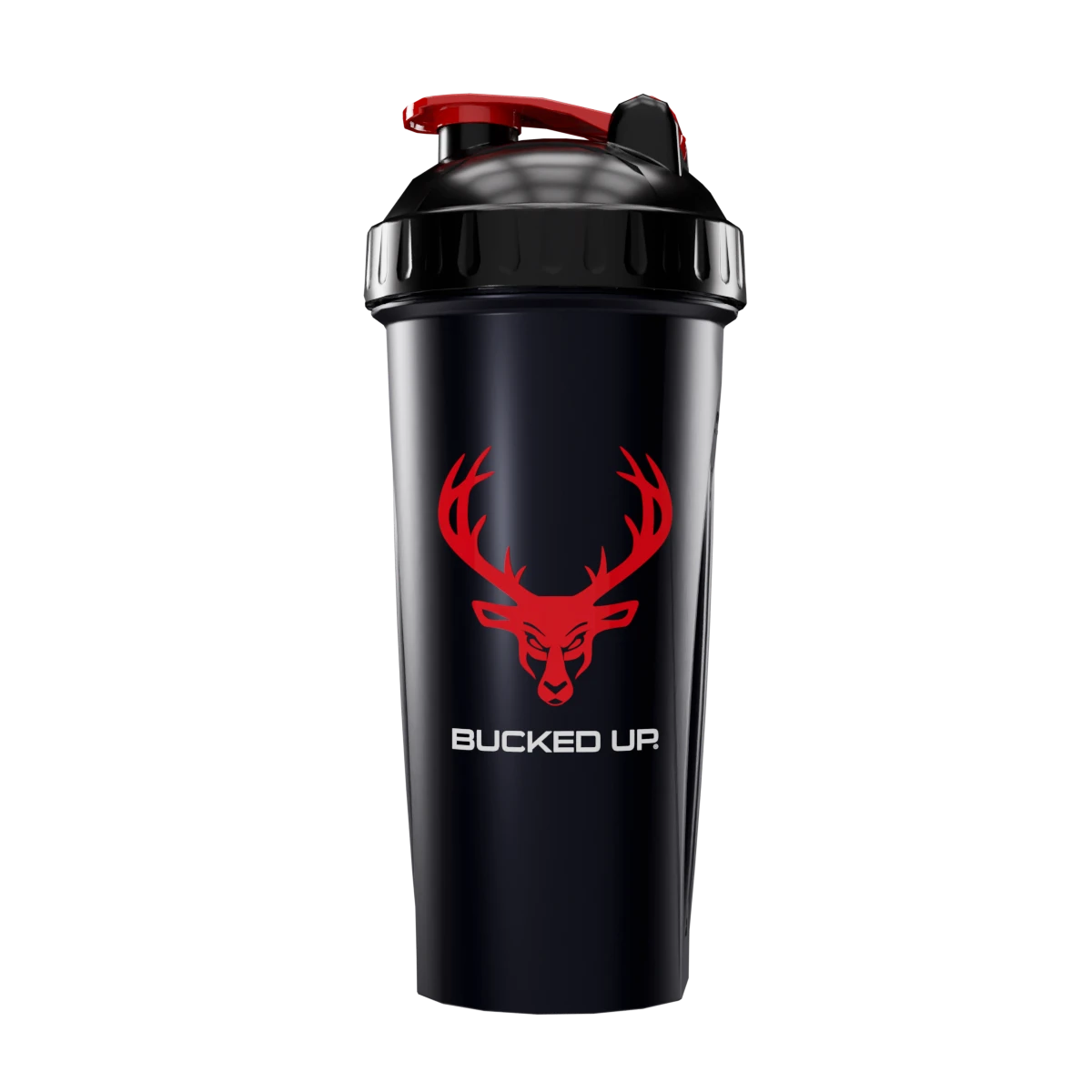 Bucked Up Perfect Shaker Blender Bottle, BPA-Free, Dishwasher Safe, Leak-Proof, 28 oz