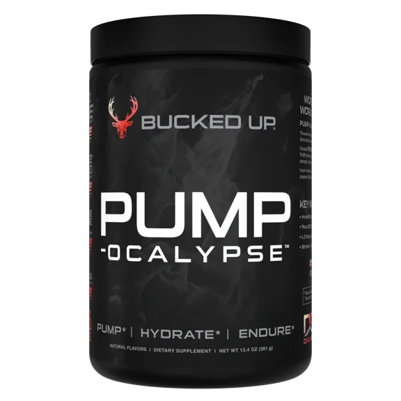 Bucked Up Pump-ocalypse Nitric Oxide Supplement, Raspberry Lemonade, 30 Servings