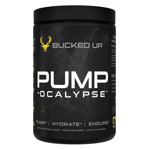 Bucked Up Pump-ocalypse Nitric Oxide Supplement, Tropical, 30 Servings