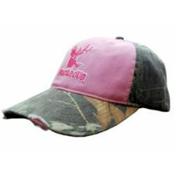 BuckedUp® Camo-Pink Hat