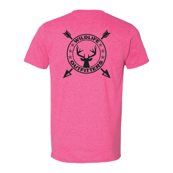 Wildlife Outfitters Men's Buckeneros Deer Bow Hunting Short Sleeve T-Shirt