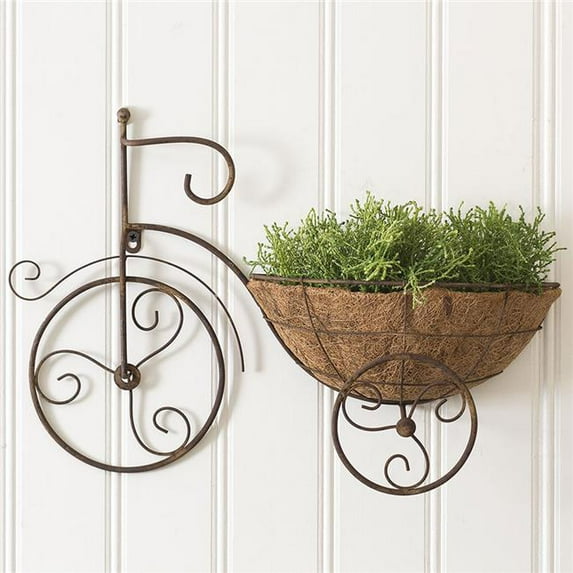 Bucket Birdhouse Planter