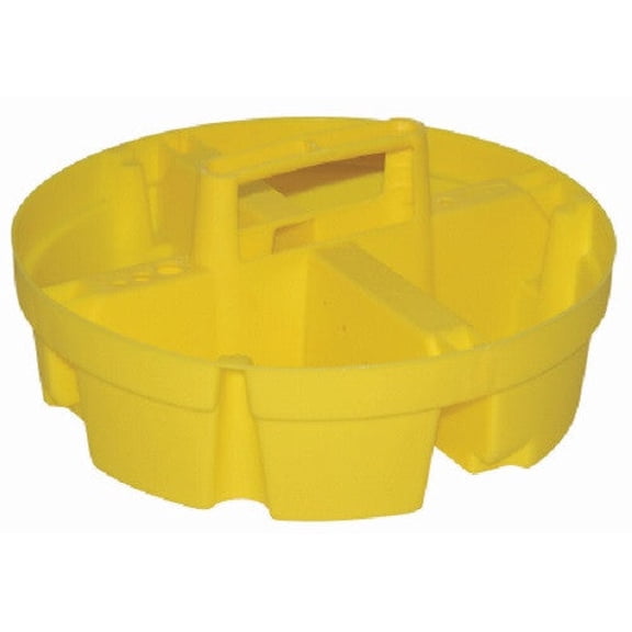 Bucket Boss 15051 4 Compartment 5 Gallon Bucket Stacker Storage Organizers - Quantity of 6