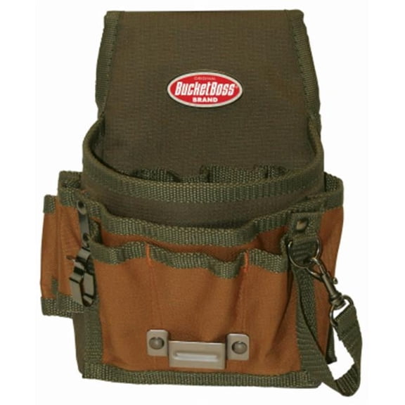Bucket Boss  6.5 in. Tool Pouch with Flap Fit