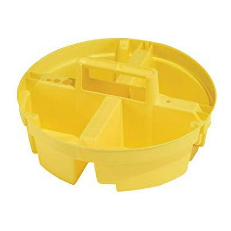 Bucket Boss - Bucket Stacker Small Parts Organizer, Bucket Organization  (15051) , Yellow