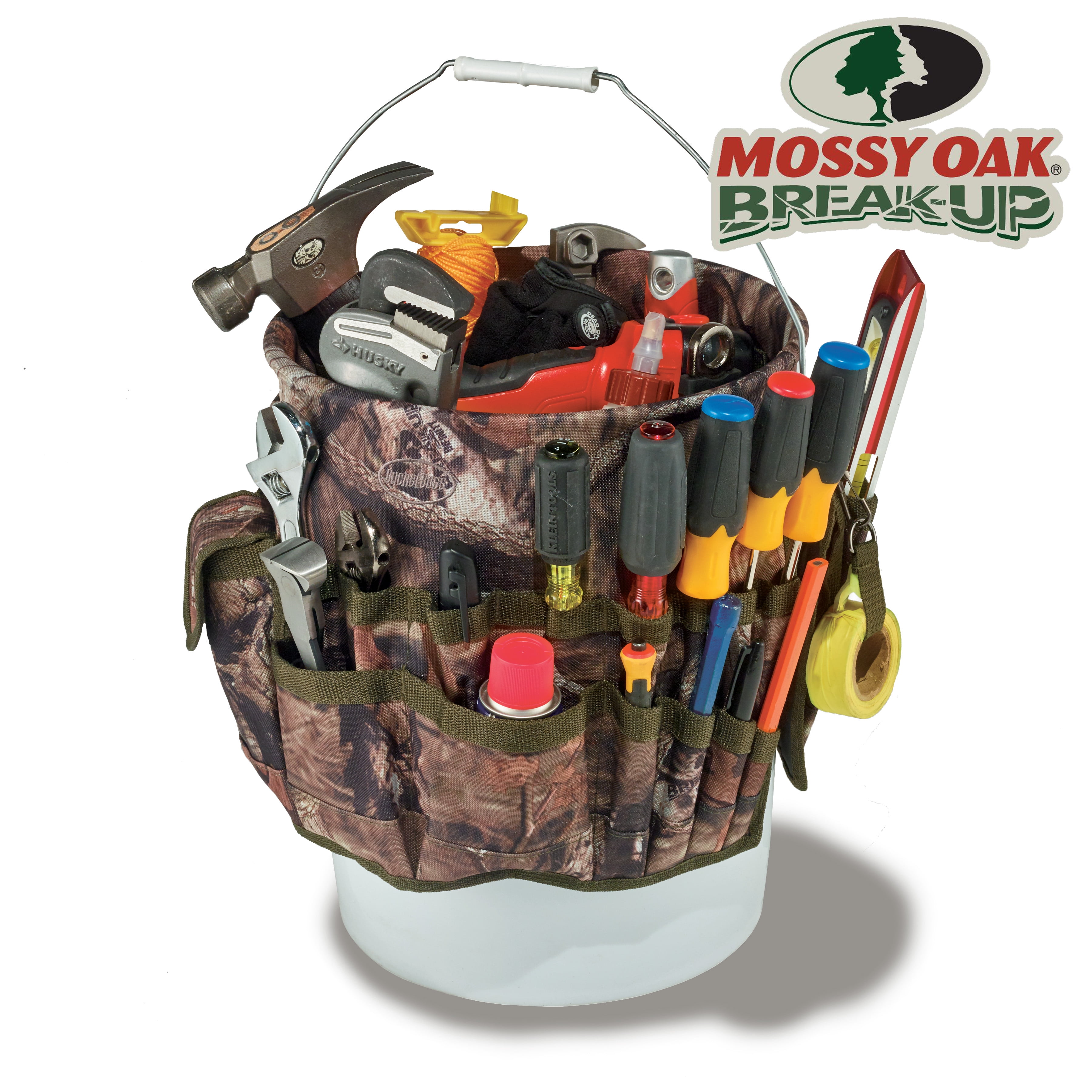 Bucket Boss Bucketeer Bucket Tool Organizer in Mossy Oak Camo 85030