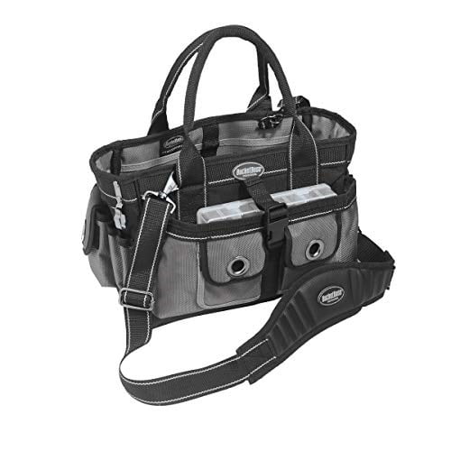 bucket boss extreme hopalong tool bag in grey, 65088