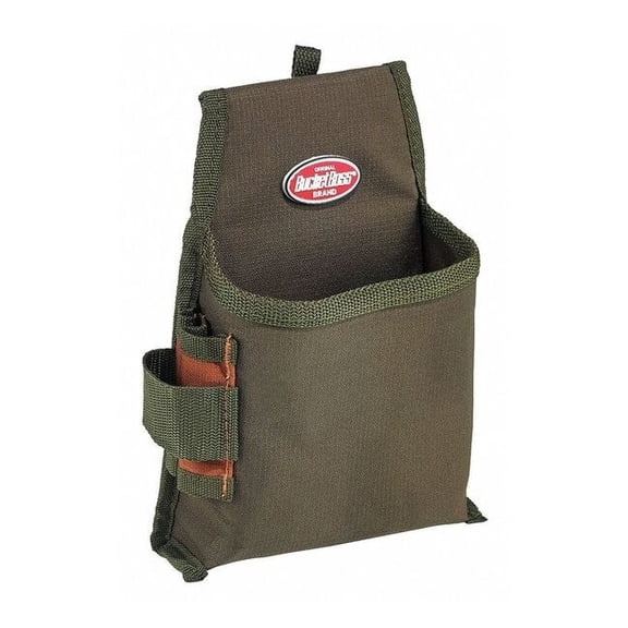 Bucket Boss Tool Pouch, Tool Pouch, Green, Polyester, 1 Pockets 54160