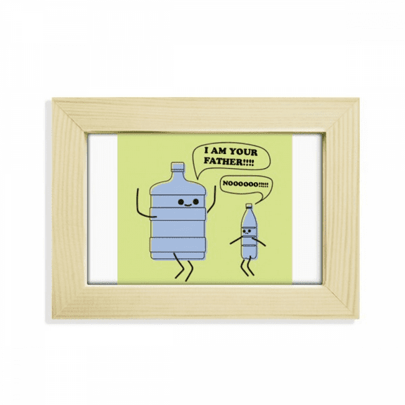 Bucket Bottle Liquid Drink Desktop Decorate Photo Frame Picture Art Painting 5x7 inch