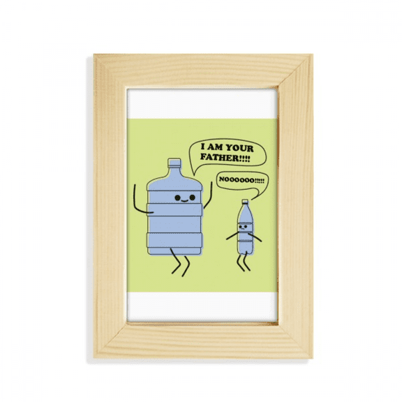 Bucket Bottle Liquid Drink Desktop Display Photo Frame Picture Art Painting 5x7 inch