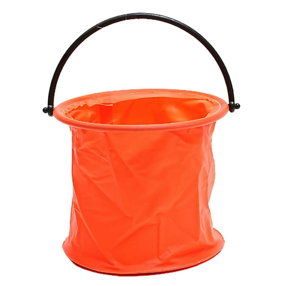 Bucket Foldable Multi-Purpose Lightweight Hiking Backpacking Fishing Bucket for Beach