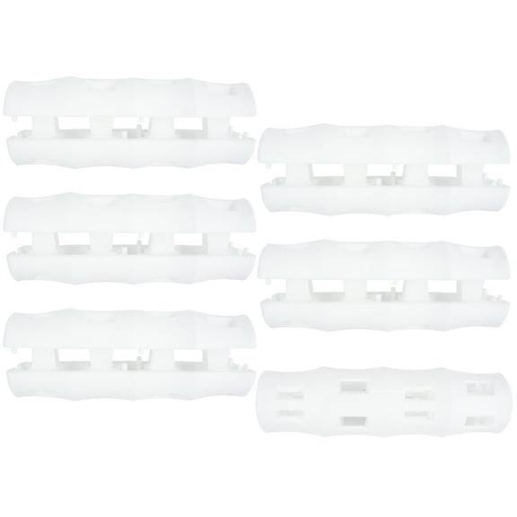 Bucket Handle Replacement Grip, Ergonomic - White - (6 pack)
