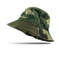 thumbnail image 1 of Bucket Hat 100% Cotton Packable Summer Travel Cap Sun hat for Men and Women Camo L/XL, 1 of 3