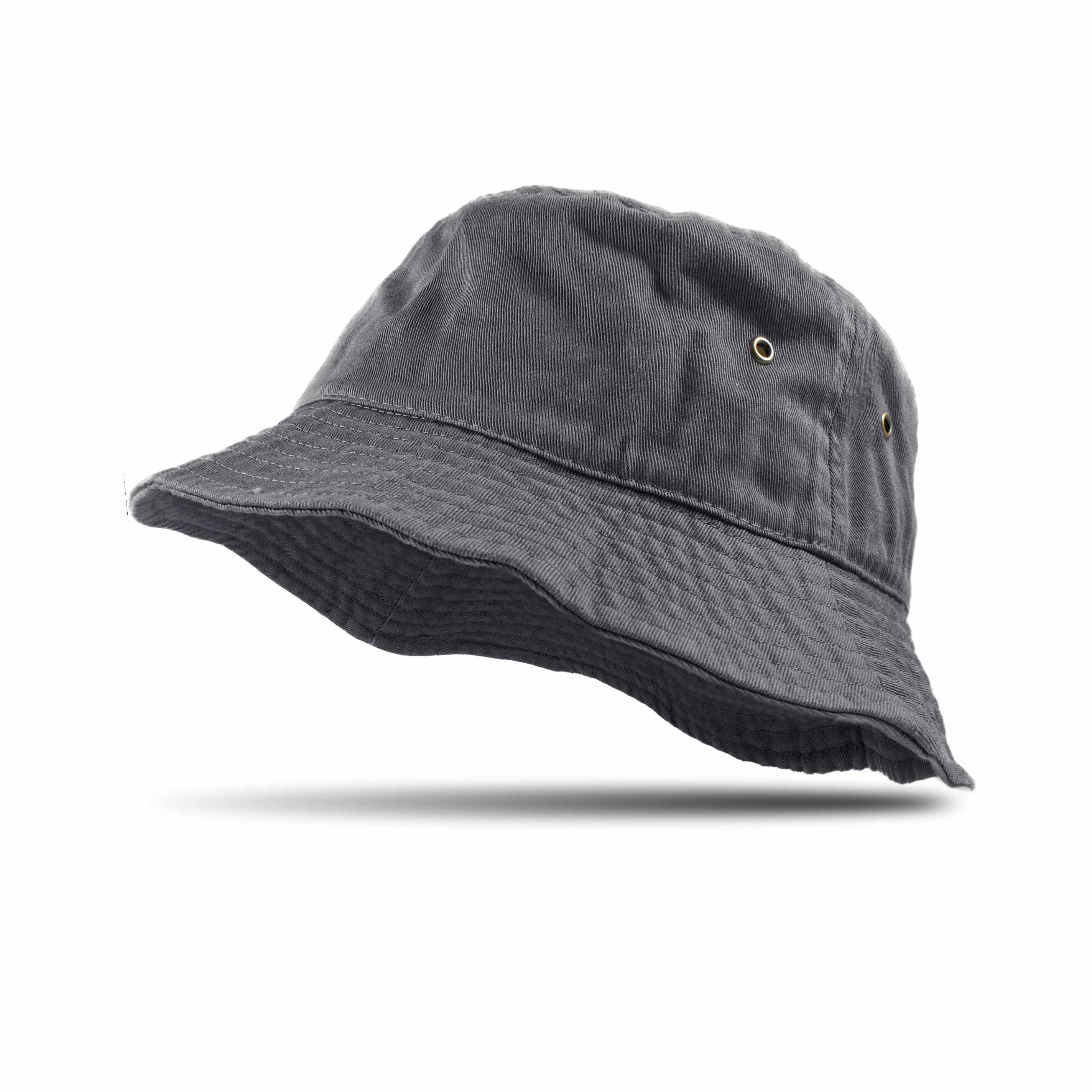 212HCAZD-HT01SBUCKET / HAT / COTTON. WE Cotton Hat: 2-in-1 B&W