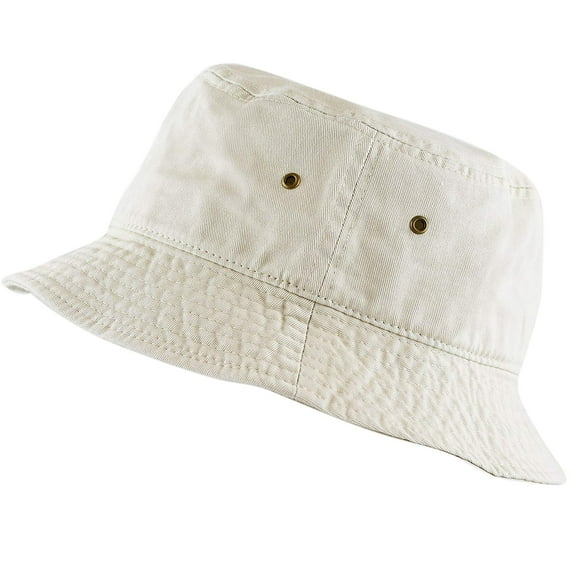 Bucket Hat 100% Cotton Packable Summer Travel