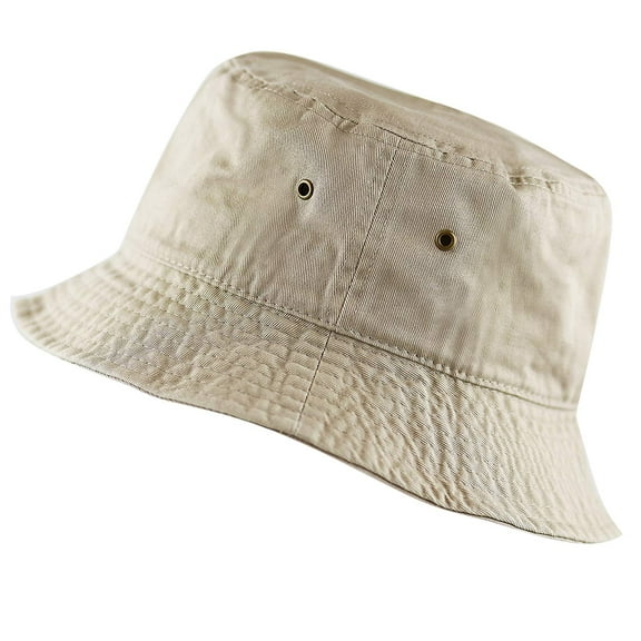 Bucket Hat 100% Cotton Packable Summer Travel