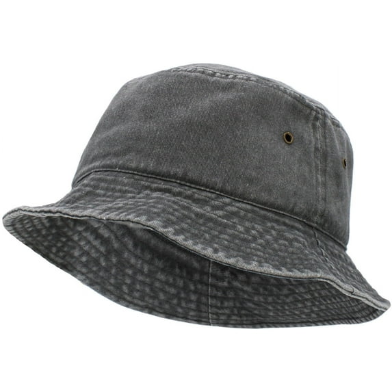 Bucket Hat Boonie Basic Hunting Fishing Outdoor Summer Cap Unisex 100% Cotton 2 Sizes