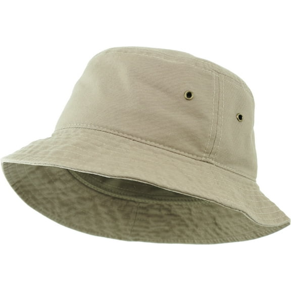 Bucket Hat Boonie Basic Hunting Fishing Outdoor Summer Cap Unisex 100% Cotton 2 Sizes