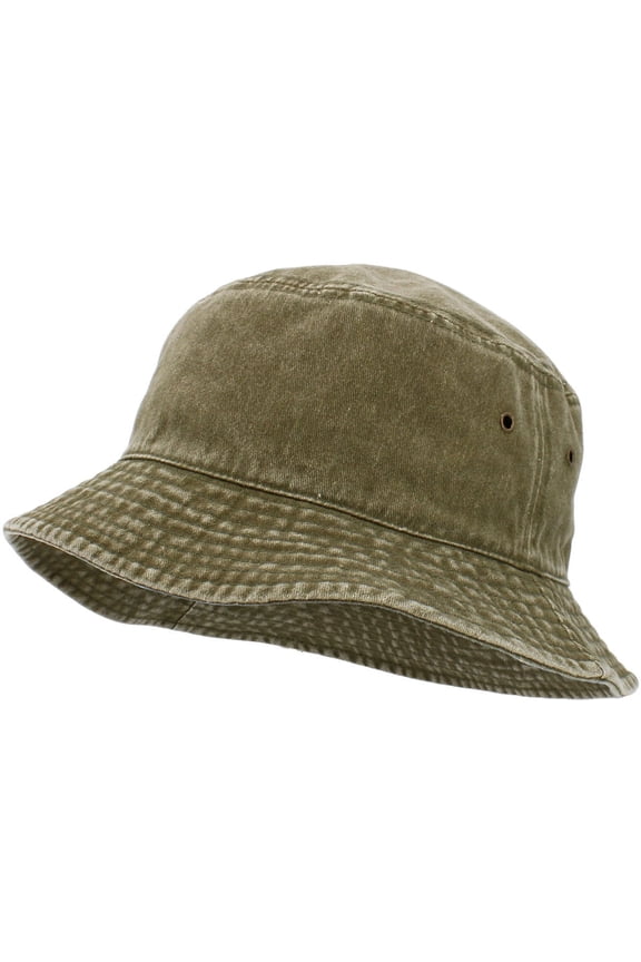 Bucket Hat Boonie Basic Hunting Fishing Outdoor Summer Cap Unisex 100% Cotton 2 Sizes